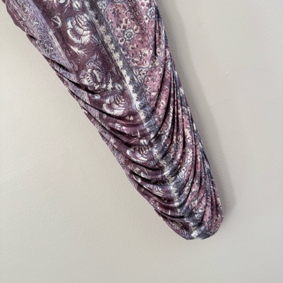 Free People Purple & Gray Stretch Bodycon Dress - Picture 4 of 7